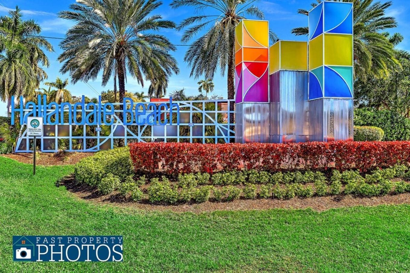 New Stylish 2 Bdrm Mins To Beach & Aventura Mall Hallandale Beach Exterior foto